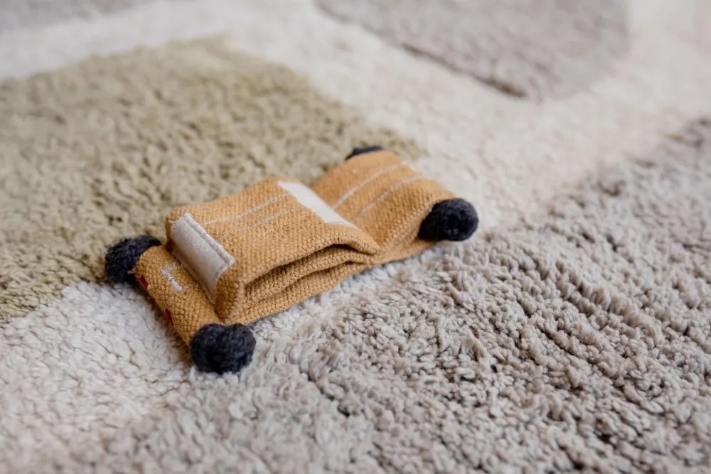 Lorena Canals, Kusový koberec Eco City, 120x170, béžová, detská izba