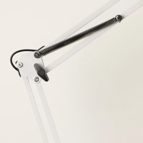 BRILAGI - Flexibilná stojacia lampa TASKER 1xE27/60W/230V 184 cm biela