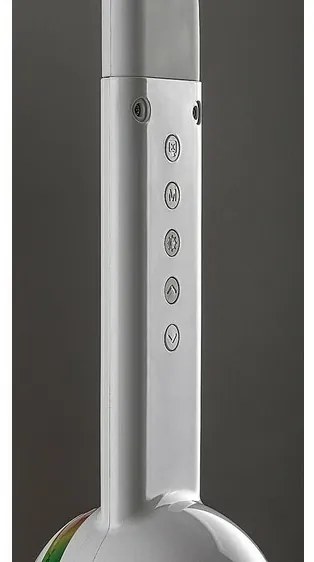 Rabalux 74231 stolná LED lampa s glitrami Figen, biela, 5W, 290lm, 5000K, stmievateľná