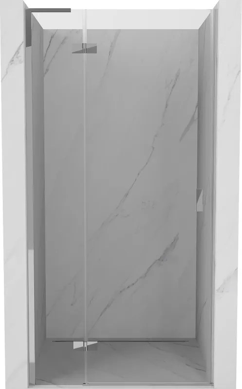 Mexen Mist-H L, 1-krídlové sprchové dvere ľavé 75 cm, číre sklo, chrómový profil, 8A5L-075-000-01-00-L