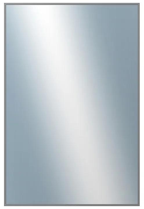 DANTIK - Zrkadlo v rámu, rozmer s rámom 80x160 cm z lišty Hliník platina (7269019)