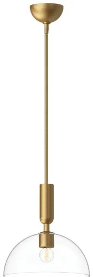 Alora Mood ALM-JUDE-P-GD-CL - Luster na tyči JUDE 1xE27/60W/230V mosadz