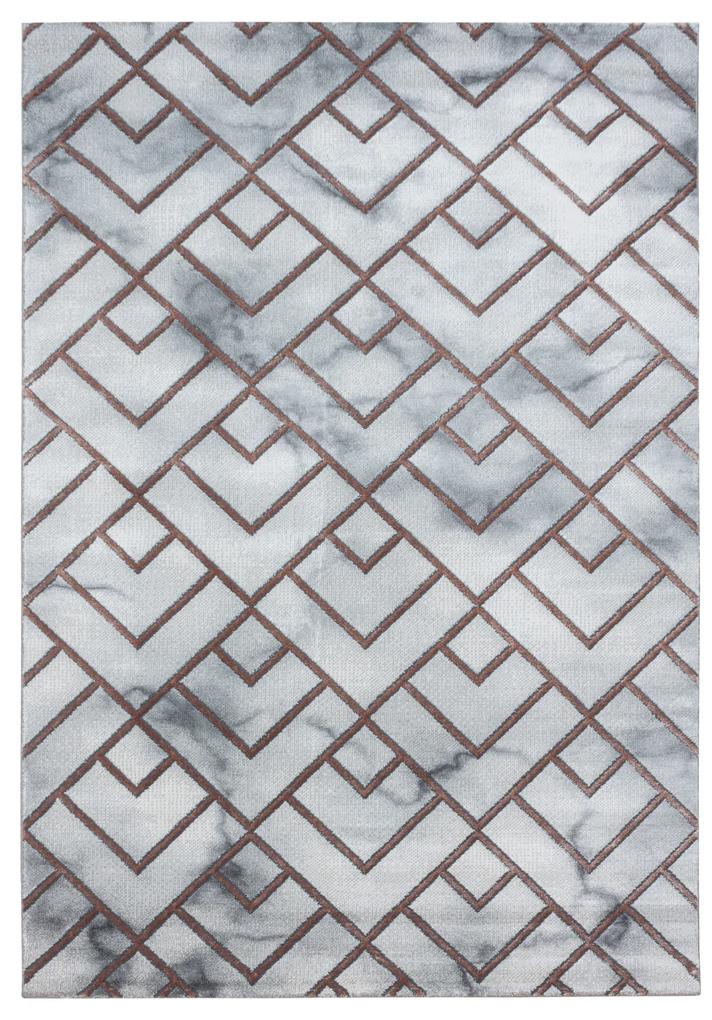 Ayyildiz Kusový koberec NAXOS 3813, Bronzová Rozmer koberca: 80 x 150 cm
