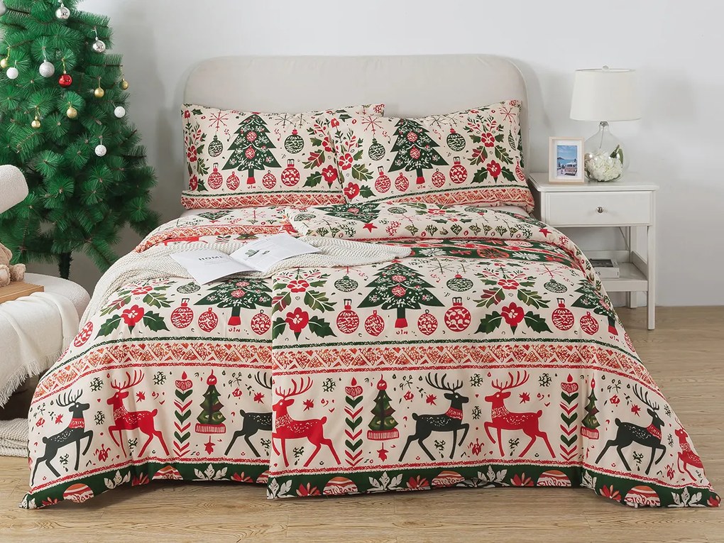 XPOSE® Bavlnené Renforcé obliečky TRADIČNÉ VIANOCE