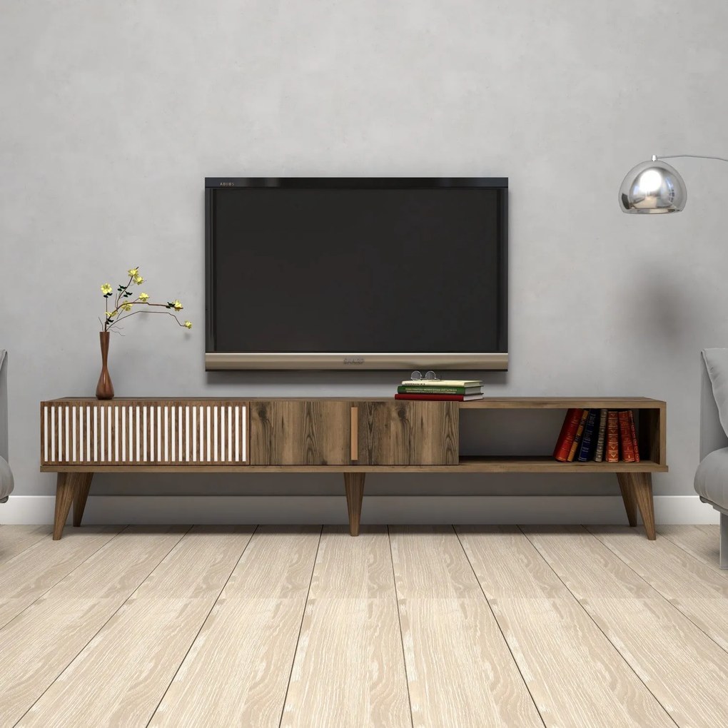 TV skrinka Milan - Walnut