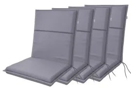 Doppler LIFE 5354 nízky - set 4 ks - podušky na stoličku a kreslo