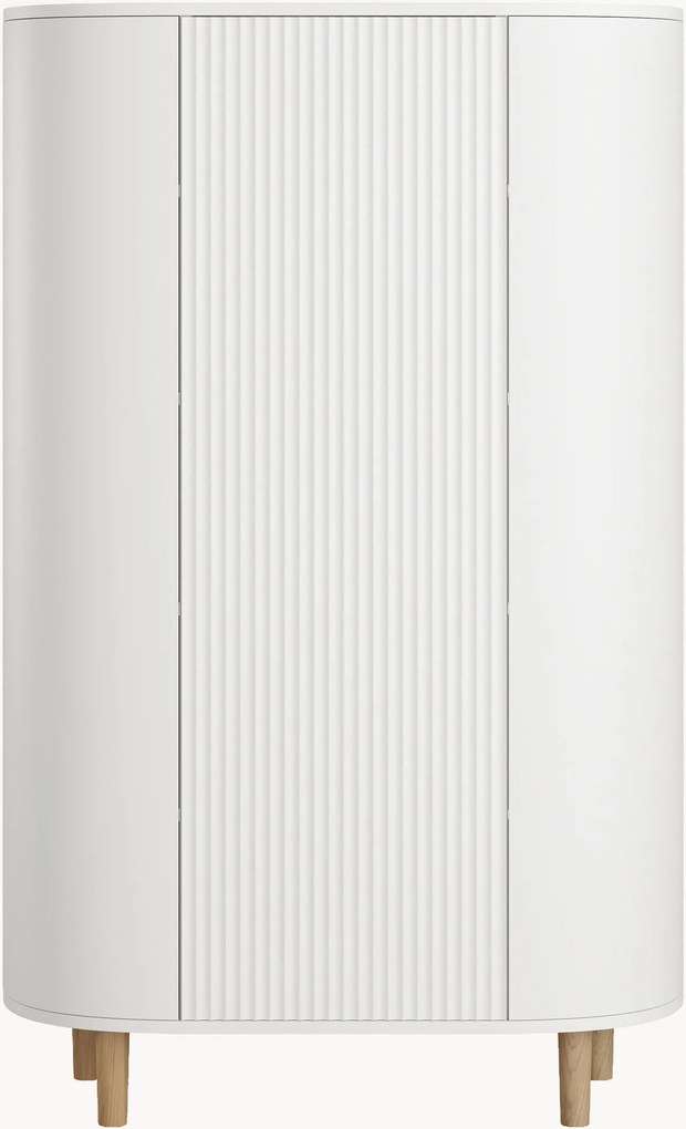 Ručne vyrobená šatníková skriňa's krídlovými dverami Kai