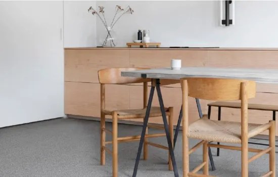 Associated Weavers, Koberec metráž Fuego 95, na mieru, šíře 4m,5m, šedá, filc, obývacia izba