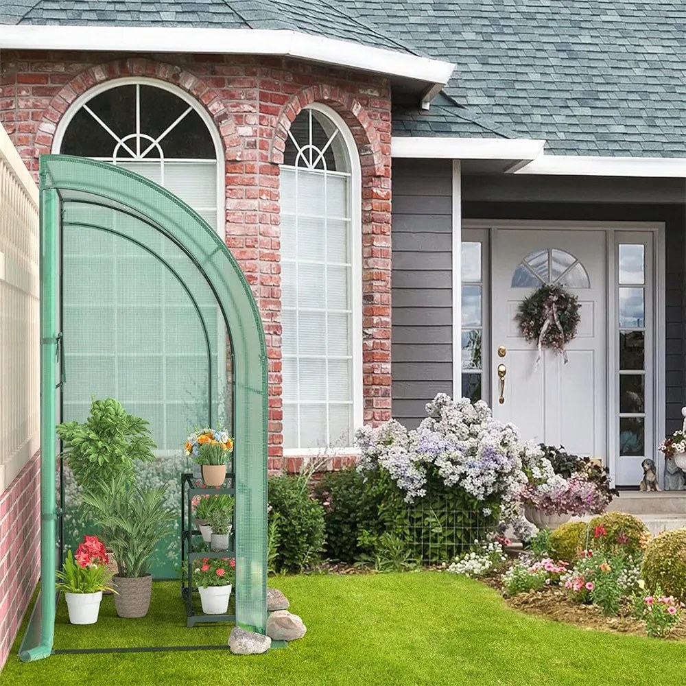 Skleník 197 cm × 97 cm × 204 cm