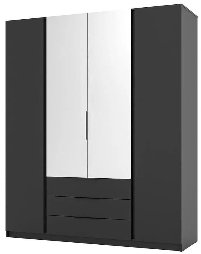 Skriňa Kaja BL/BL 2F 2 Zrkadlo 3S