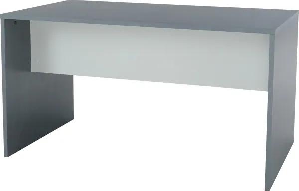 KONDELA Rioma Typ 11 písací stôl grafit / biela