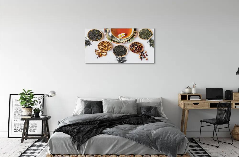 Obraz canvas Bylinkový čaj 100x50 cm