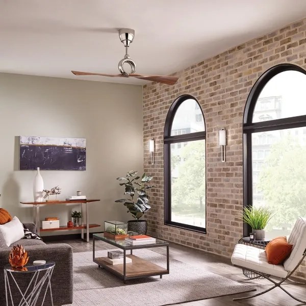 Kichler KLF-LINK-54-PN - Stropný ventilátor LINK + diaľkové ovládanie