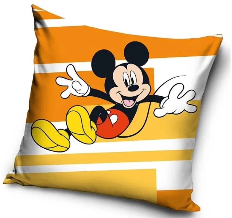 Detský vankúšik Veselý Mickey Mouse 40x40 cm