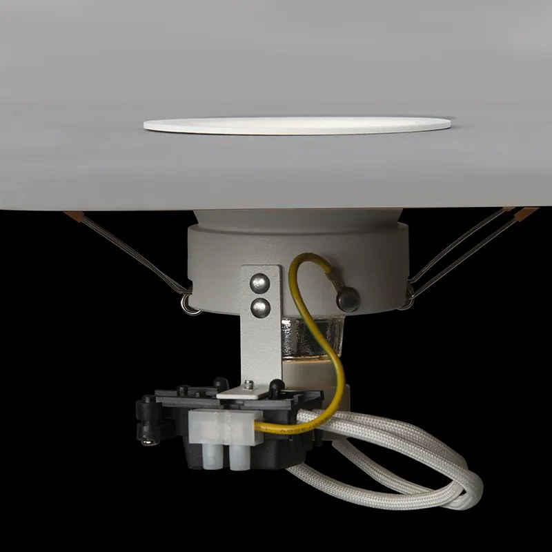 Inteligentné zapustené bodové svietidlo biele vrátane WiFi GU10 nastaviteľné - Alloy