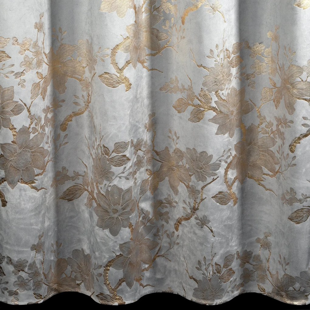 ZATEMŇOVACÍ ZÁVES NA KRÚŽKOCH CELIA 140X250 CM VZOROVANÁ