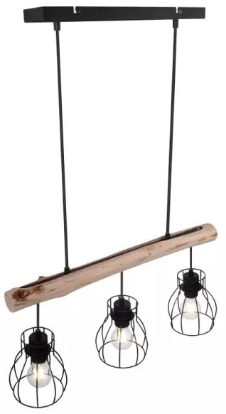 Globo 15326-3N - Luster na lanku MINA 3xE27/40W/230V