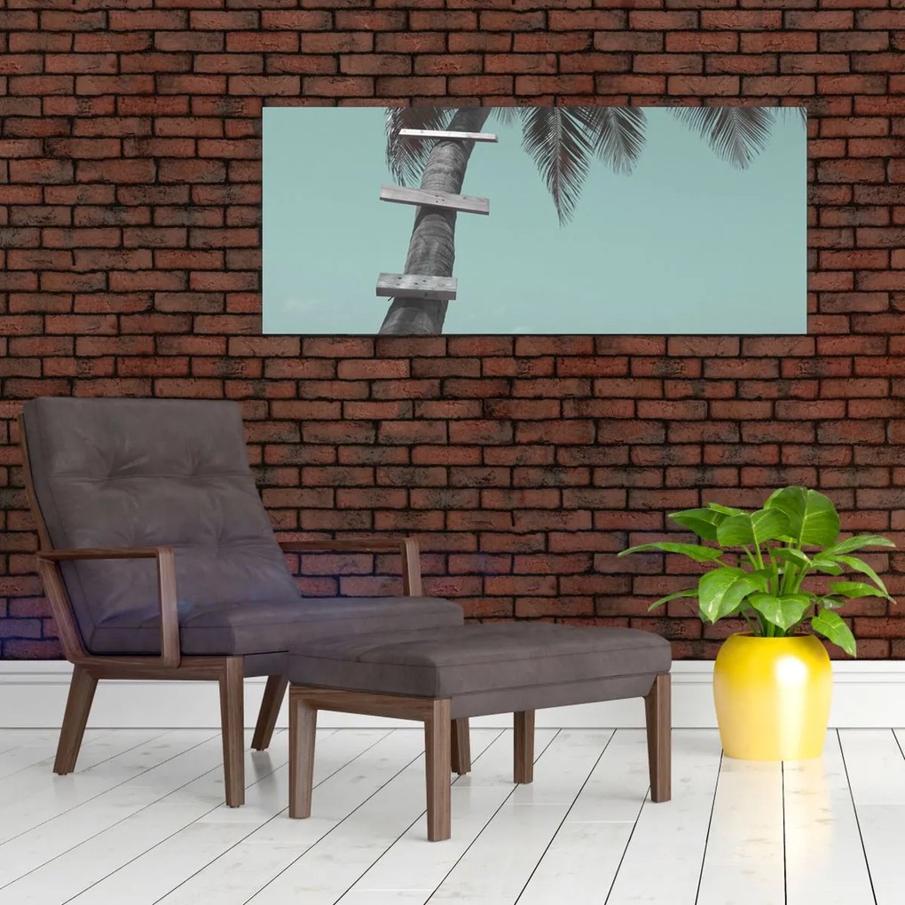 Obraz - Palma v Karibiku (120x50 cm)