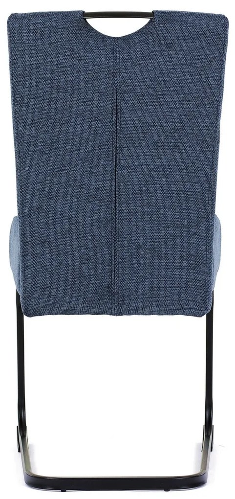 Súprava jedálenských stoličiek DCL-E2008 BLUE2, 4 ks