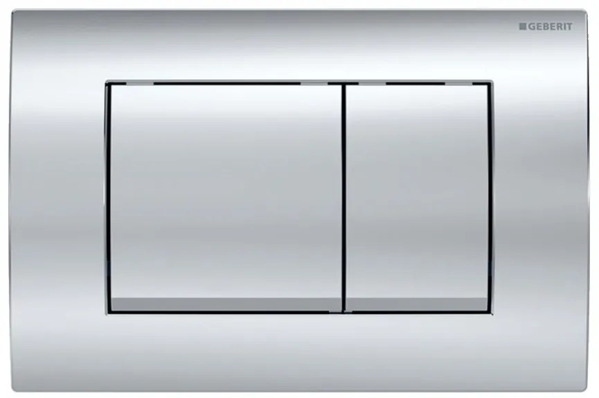 Geberit Delta30, ovládanie splachovania, chróm lesklý, 115.137.21.1