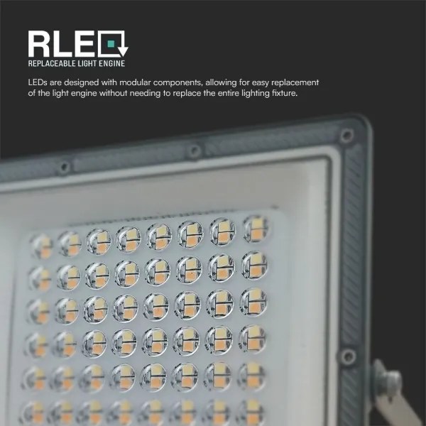 LED Reflektor LED/50W/230V IP65 3000/4000/6500K šedá