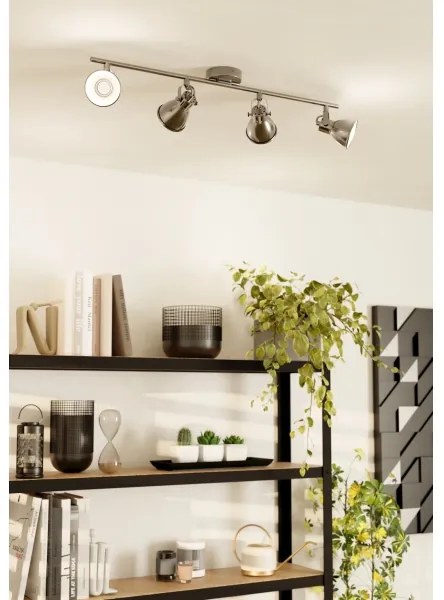 Eglo 96555 - LED Bodové svietidlo SERAS 4xGU10/3,3W/230V