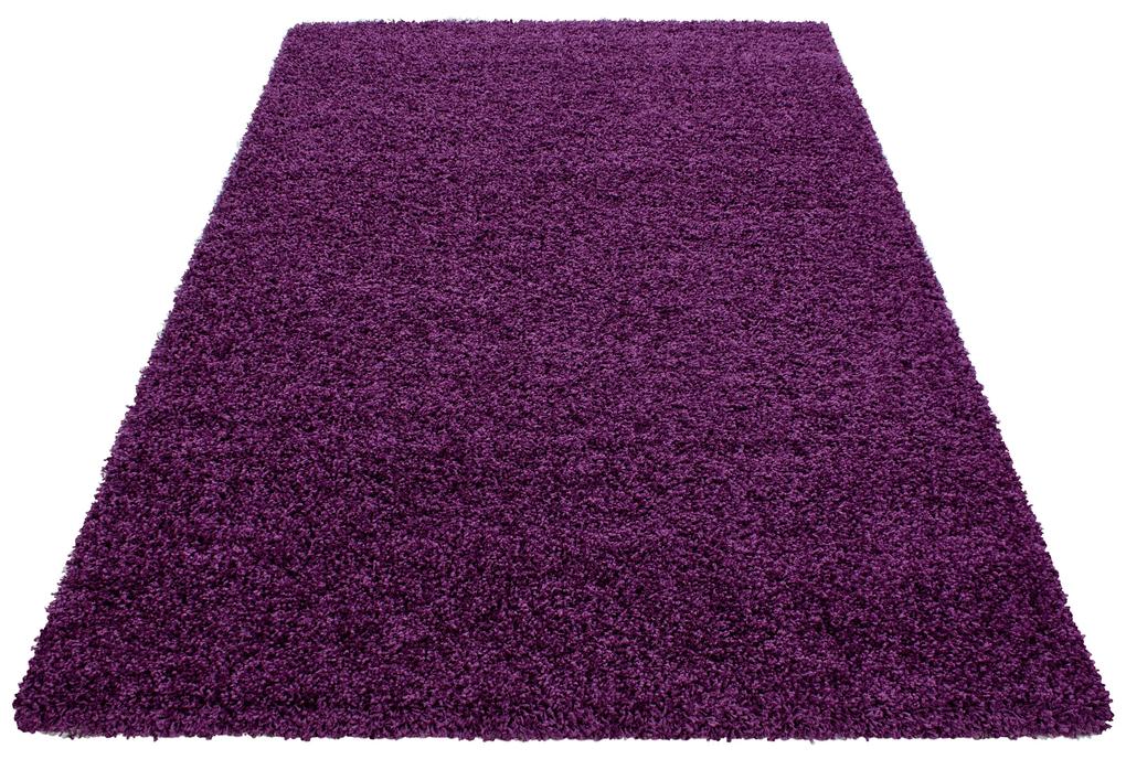 Ayyildiz koberce Kusový koberec Life Shaggy 1500 lila - 200x290 cm