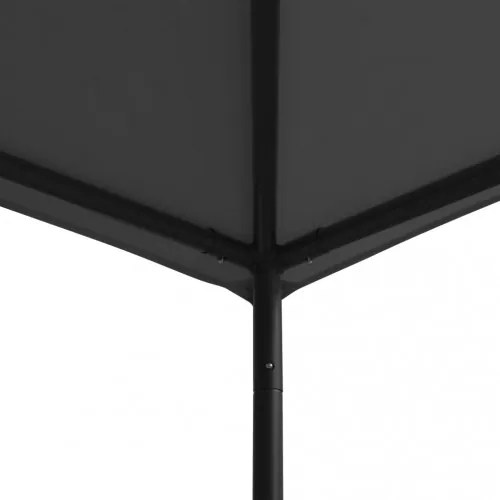 vidaXL Altánok 4x4x2,7 m, antracitový 180 g/m²-