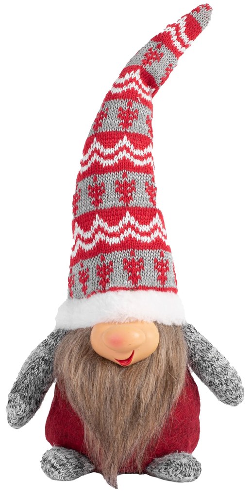 Tutumi Tutumi, vianočný škriatok 30cm YX066, červená, CHR-09644
