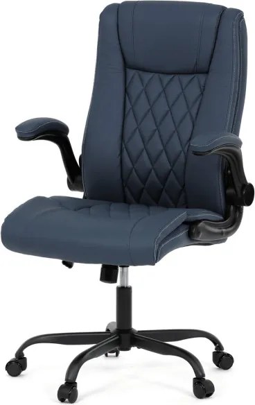 Kancelárska stolička modrá KA-Y344 BLUE