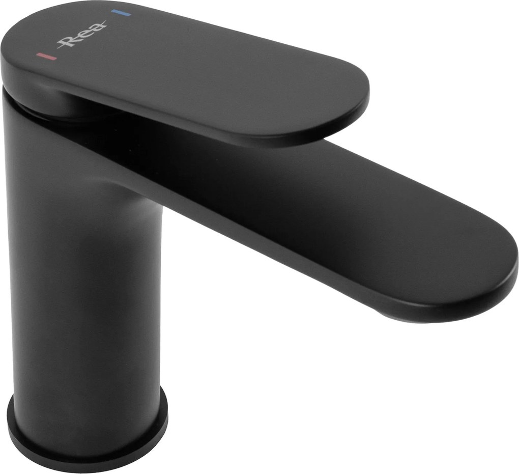 Rea Marco, umývadlová batéria h-150, čierna matná, REA-B4899