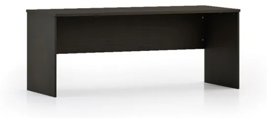 Kancelársky písací stôl INTEGRO, 1750 x 700 mm, wenge