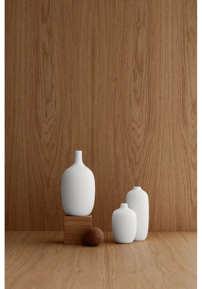 Biela keramická váza (výška 13 cm) Ceola – Blomus