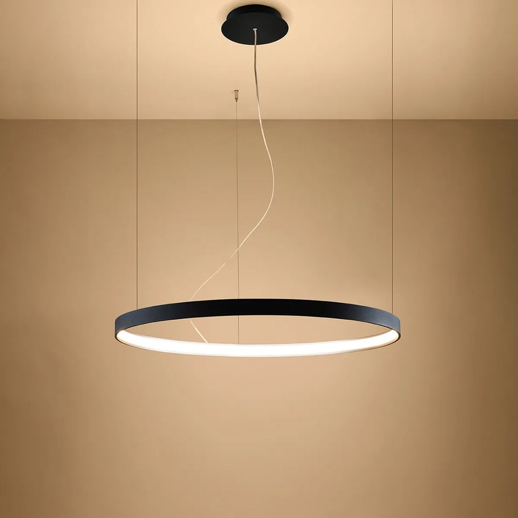 Závesné LED svietidlo Rio 78, 1x LED 50w, 3000k, b