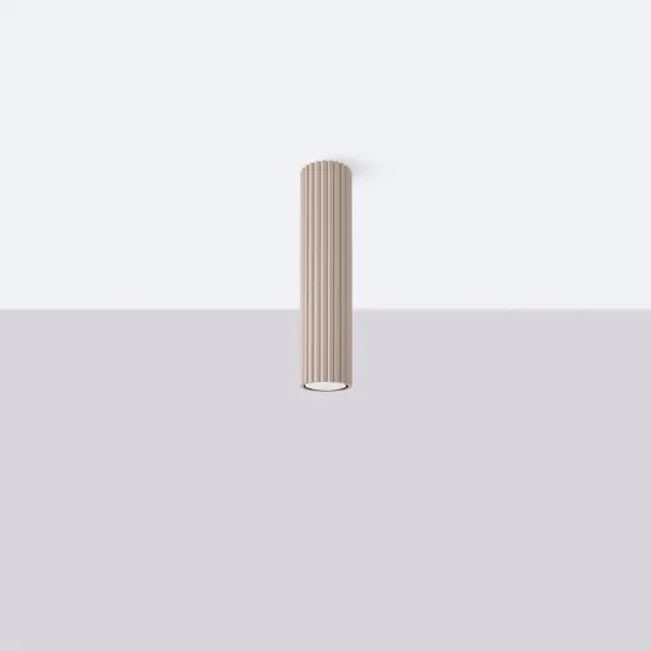 Brilagi - LED bodové svietidlo CRESTO 1xGU10/10W/230V 30 cm taupe