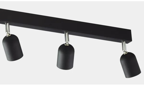 Bodové svietidlo TOP 6xGU10/10W/230V čierna