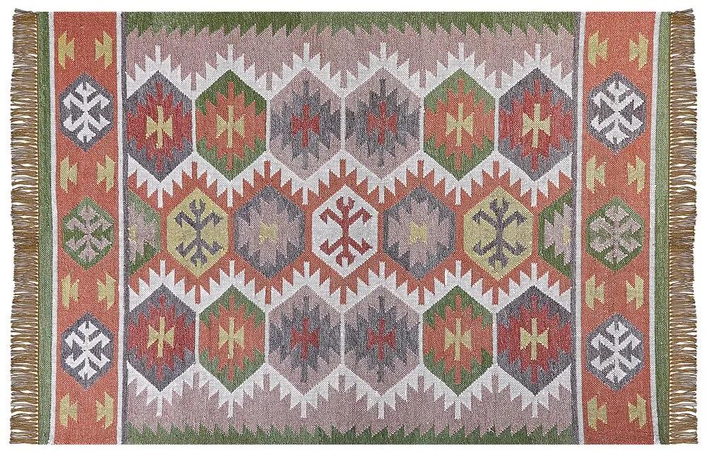 Vonkajší koberec 160 x 230 cm viacfarebný SAHBAZ Beliani