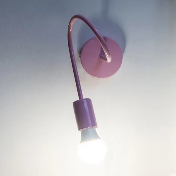 Nástenná lampička OXFORD 1xE27/15W/230V ružová