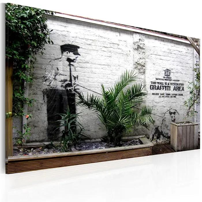 Obraz - Graffiti area (Banksy) Veľkosť: 120x80, Verzia: Premium Print