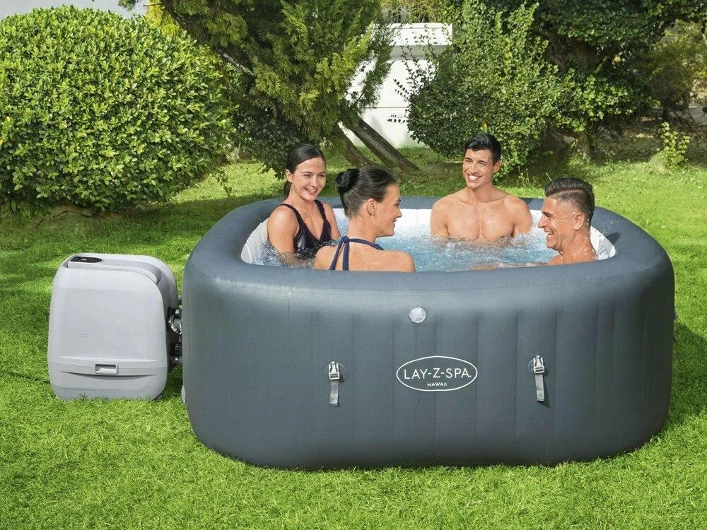 Bestway_D Nafukovacia vírivka Bestway 60031 Lay-Z-Spa 1.80m x 1.80m x 71cm Hawaii HydroJet Pro 60031