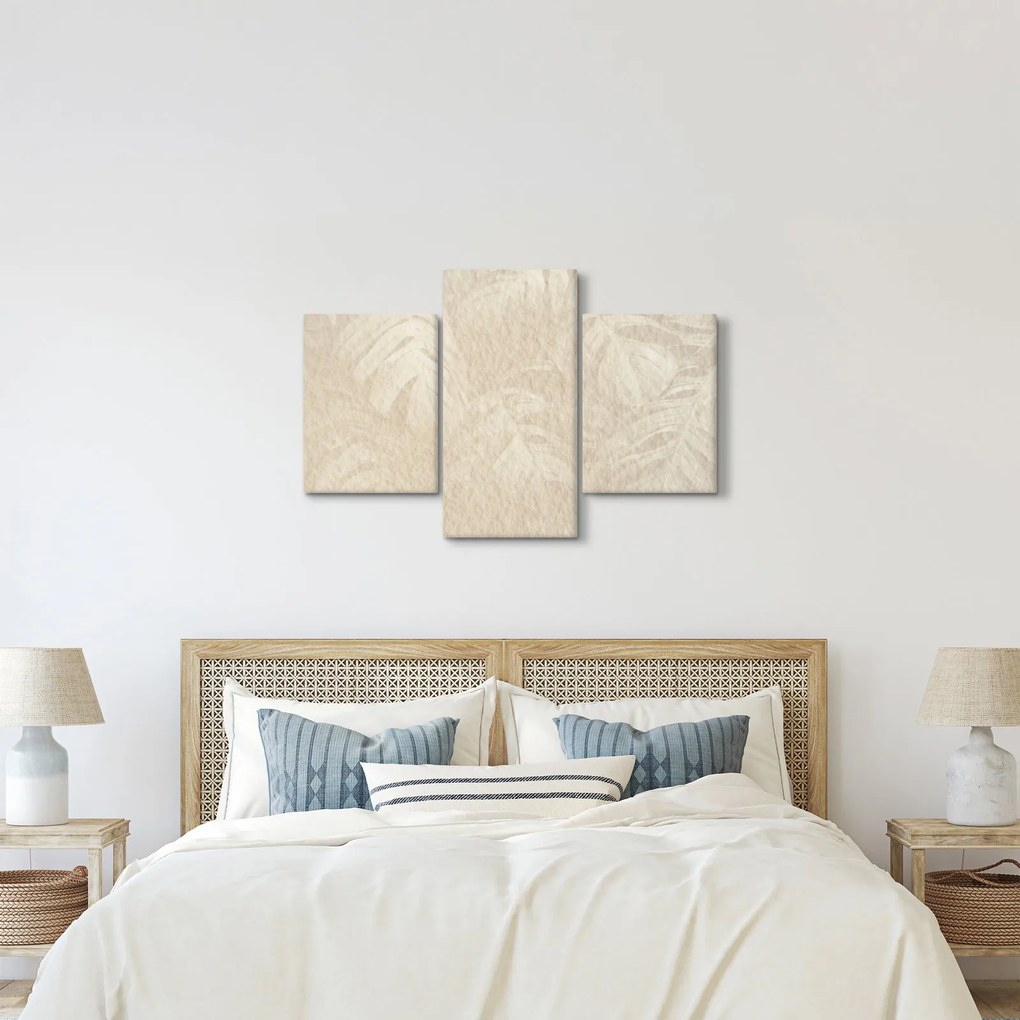 Obraz - Listy v textúre (90x60 cm)
