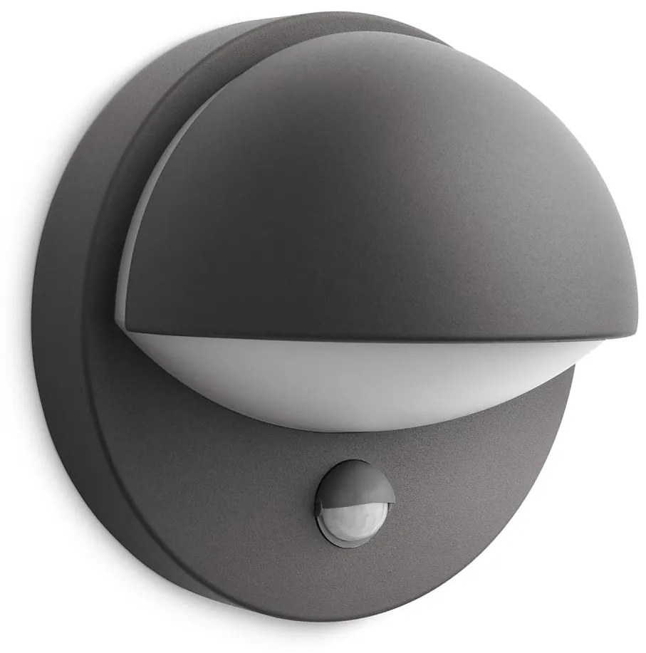 Philips - Vonkajšie nástenné svietidlo so senzorom JUNE 1xE27/12W/230V IP44 871951438530600
