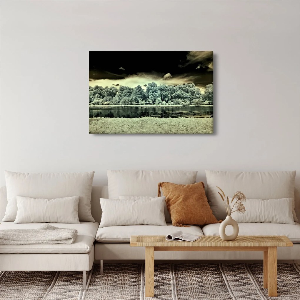 Obraz vodnej plochy (90x60 cm)
