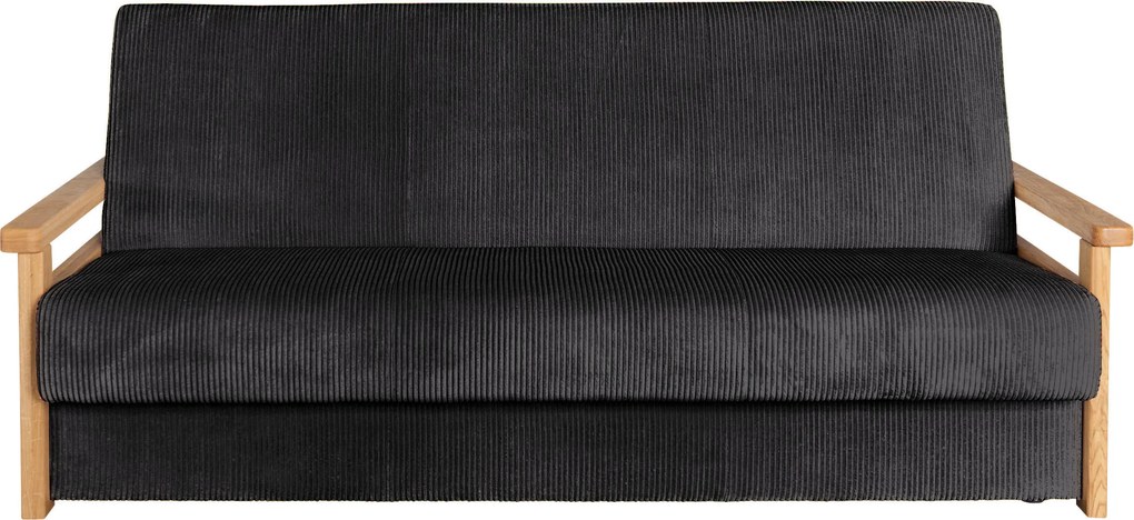 XXXLutz ROZKLADACIA POHOVKA, textil, čierna P & B - Sedačky - 002330001211