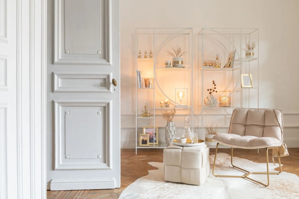Bielo-hnedý koberec z hovädzej kože Cowhide salt pepper - 200*0,5*240cm/3-4m²