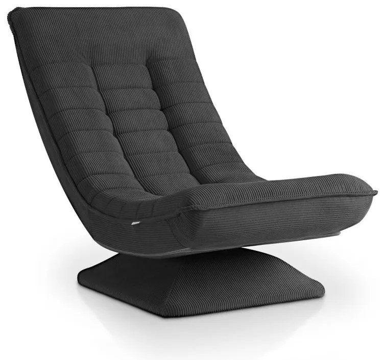 Relaxačné kreslo, šedé