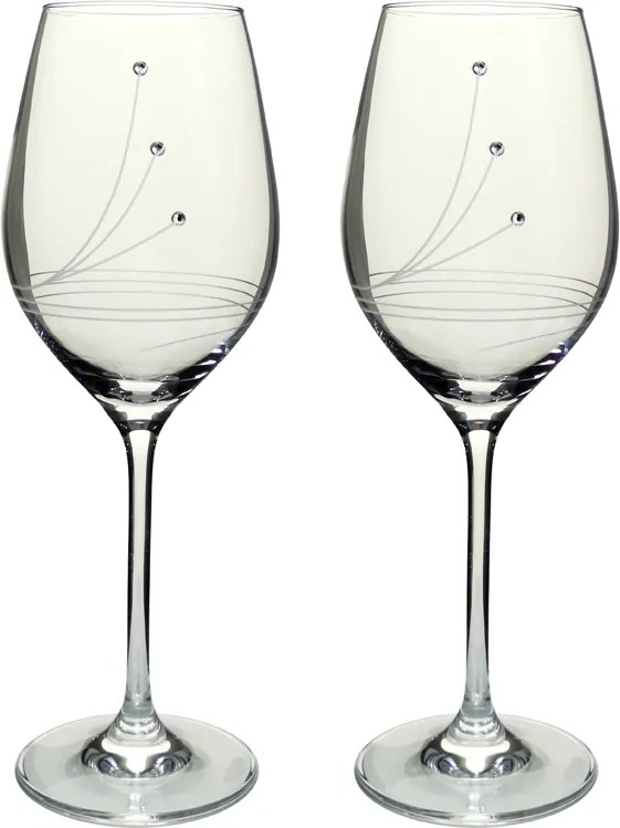 Swarovski poháre na víno 360 ml
