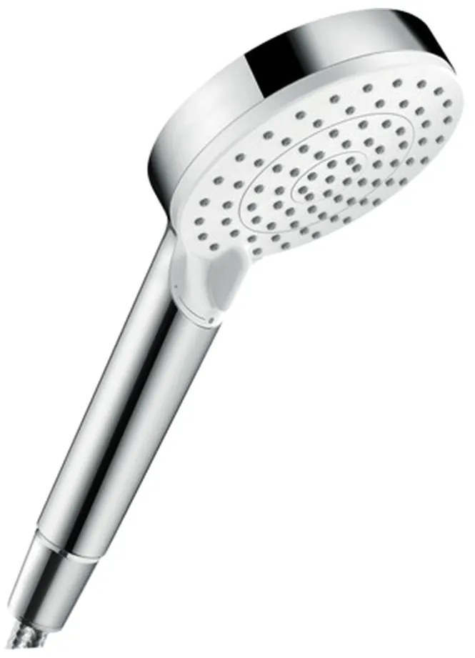 Hansgrohe Crometta, ručná sprcha 100 Vario EcoSmart, biela/chrómová, HAN-26332400