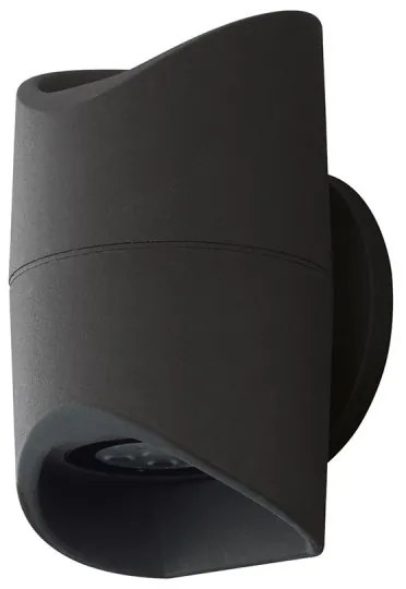 Eglo 95076 - Vonkajšie nástenné svietidlo ABRANTES 2xLED/6W/230V