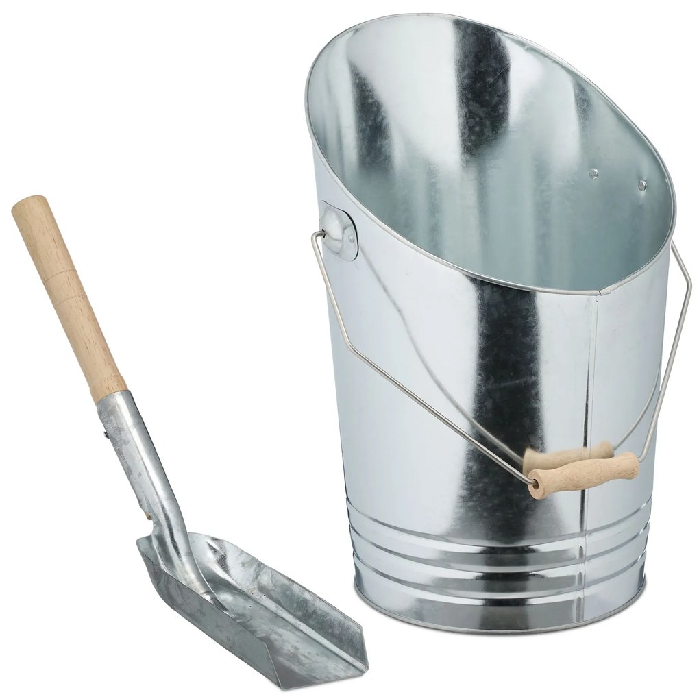 Vedro na uhlie s lopatou RD50856